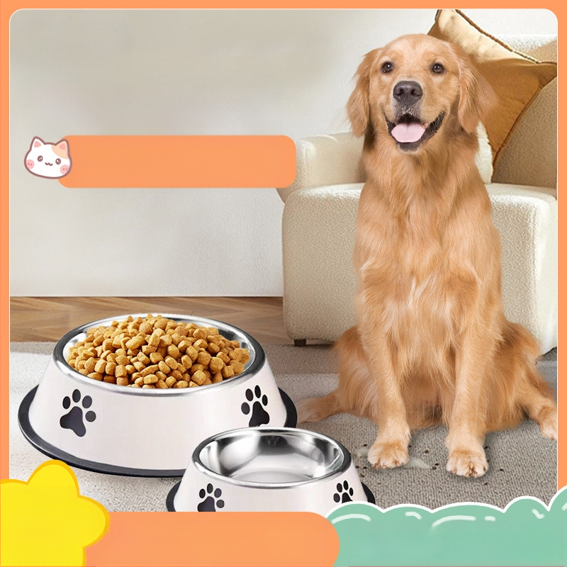 Zdjela za kućne ljubimce od nehrđajućeg čelika, zdjela za mačke, zdjela za hranu za pse, višenamjenska zdjela za hranu otporna na udarce, pribor za jelo, hranjenje i pribor za kućne ljubimce, veleprodaja