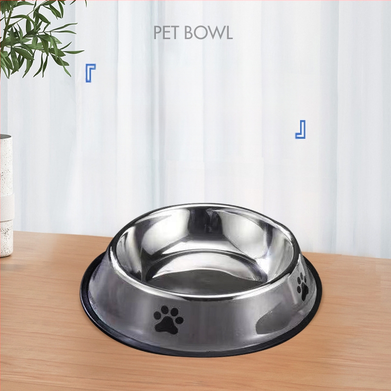 Zdjela za kućne ljubimce od nehrđajućeg čelika, zdjela za mačke, zdjela za hranu za pse, višenamjenska zdjela za hranu otporna na udarce, pribor za jelo, hranjenje i pribor za kućne ljubimce, veleprodaja