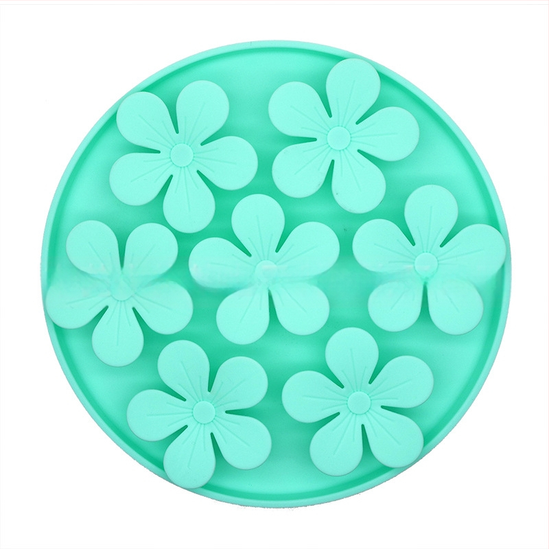 Нов продукт, силиконова подложка за облизване за домашни любимци, вендуза, разделителна подложка за кучета, подложка против задавяне, забавяща миризмата