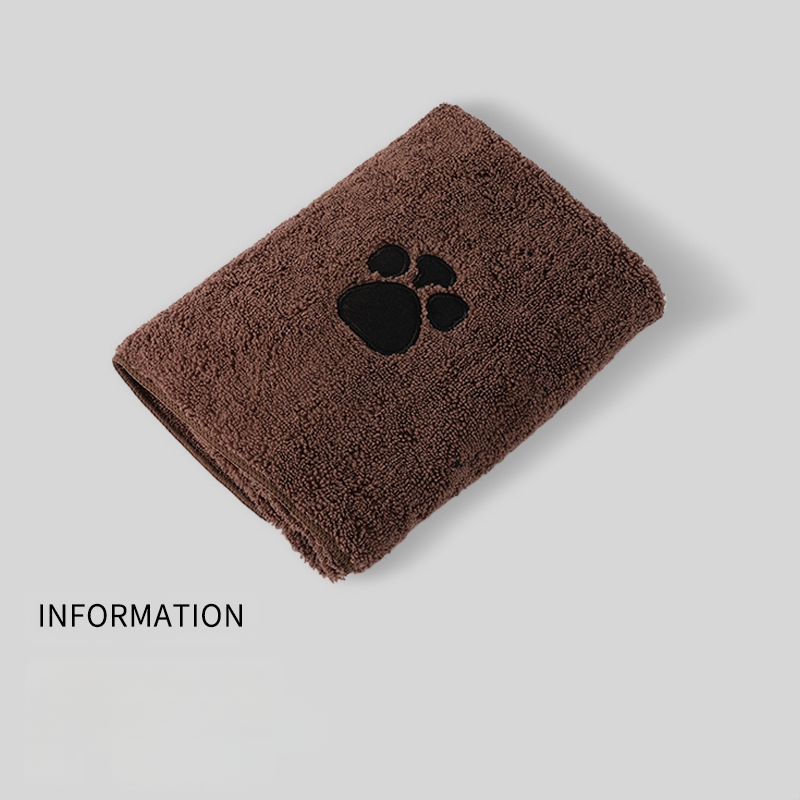 Микрофибърна кърпа за баня за домашни любимци, силно абсорбираща, бързосъхнеща, за грижа за домашни любимци, кърпа за домашни любимци, зоомагазин, подарък за кучета и котки