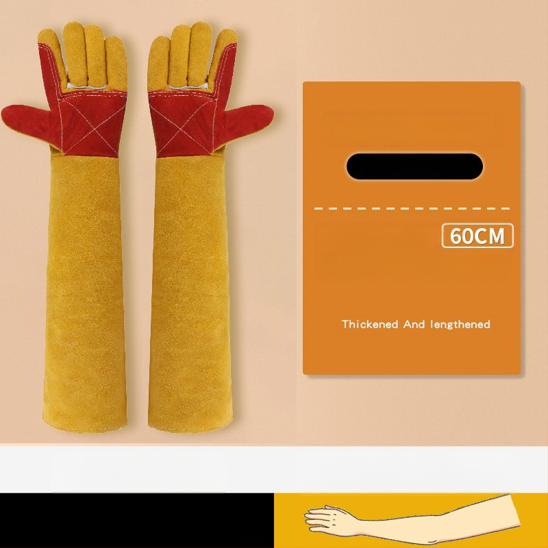 Ръкавици за къпане на котки против драскане, за домашни любимци, кучета, специални ролкови ръкавици за премахване на котешки косми, удължени, водоустойчиви, против ухапване