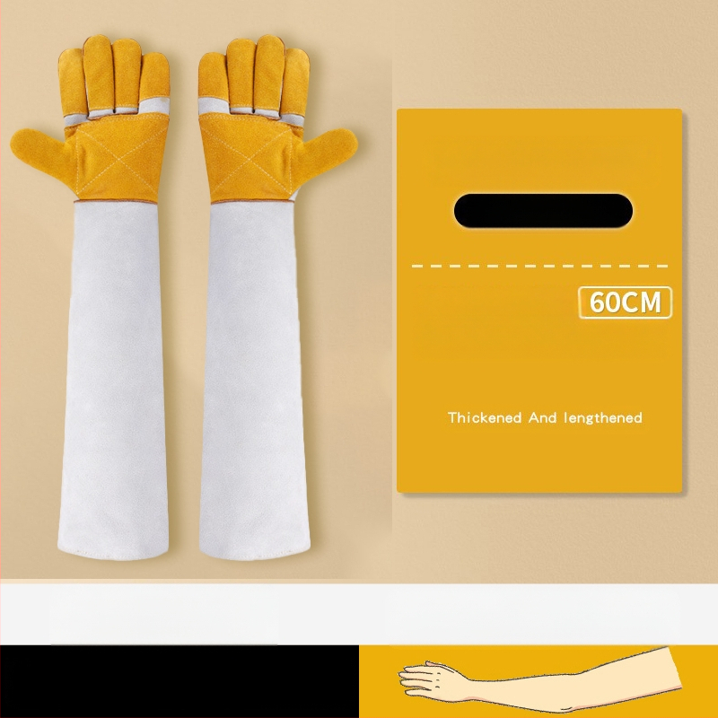 Ръкавици за къпане на котки против драскане, за домашни любимци, кучета, специални ролкови ръкавици за премахване на котешки косми, удължени, водоустойчиви, против ухапване