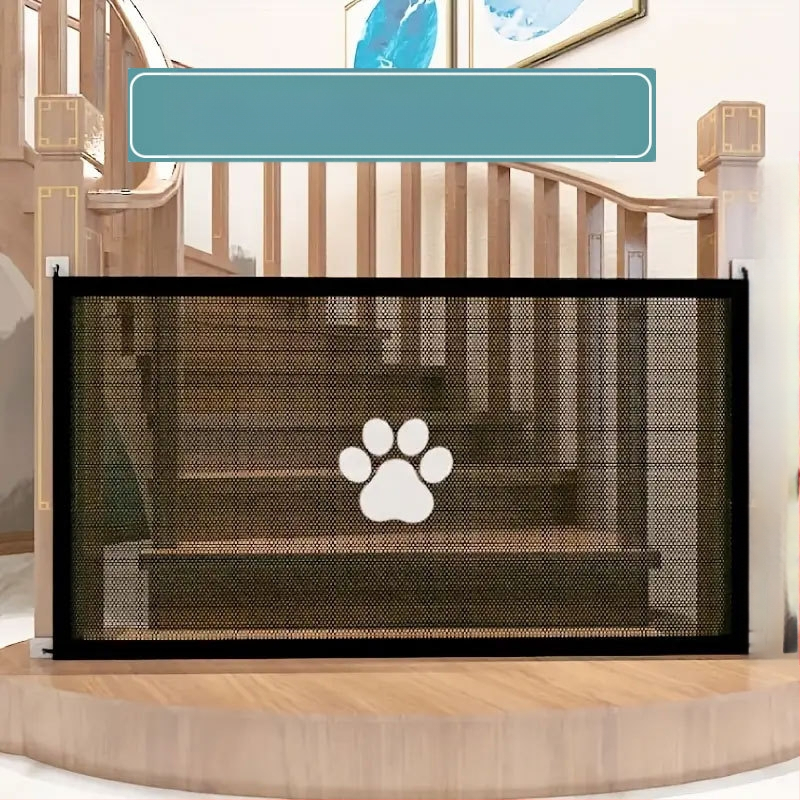 Piiriülene lemmikloomade koeratara kaasaskantav kokkupandav isolatsioonivõrk majapidamises löögivaba kaitsetõkke turvavõrk ukseriba