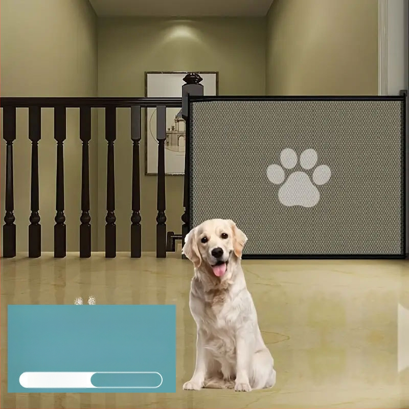 Piiriülene lemmikloomade koeratara kaasaskantav kokkupandav isolatsioonivõrk majapidamises löögivaba kaitsetõkke turvavõrk ukseriba