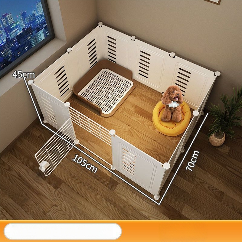 Ograda za kućne ljubimce, jedna soba, jedan pas čuvar, unutarnji kavez za pse, srednji i mali pas, plišani plišani pas, Bixiong izolacijska ograda s vratima