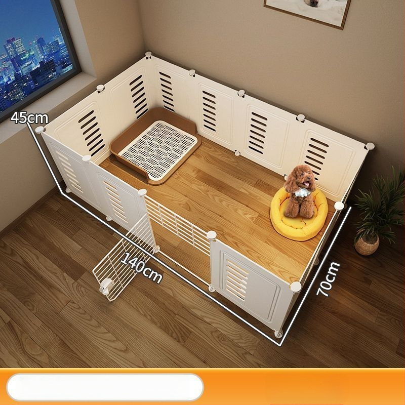 Ograda za kućne ljubimce, jedna soba, jedan pas čuvar, unutarnji kavez za pse, srednji i mali pas, plišani plišani pas, Bixiong izolacijska ograda s vratima