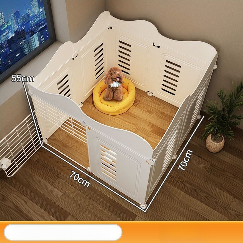 Ograda za kućne ljubimce, jedna soba, jedan pas čuvar, unutarnji kavez za pse, srednji i mali pas, plišani plišani pas, Bixiong izolacijska ograda s vratima