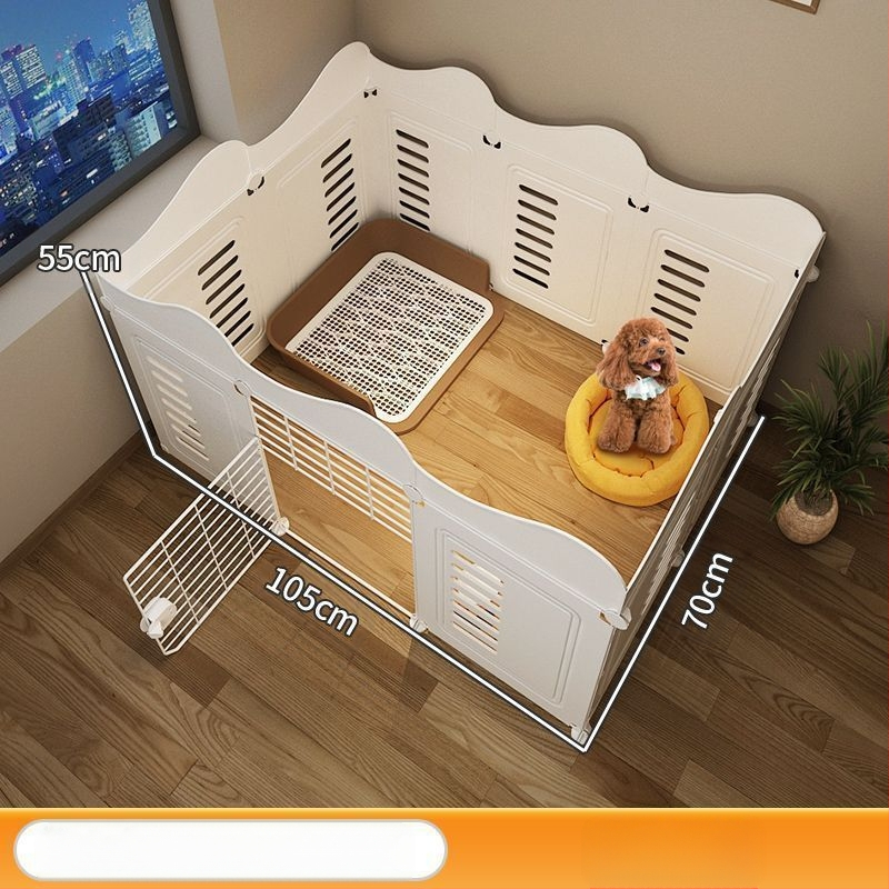 Ograda za kućne ljubimce, jedna soba, jedan pas čuvar, unutarnji kavez za pse, srednji i mali pas, plišani plišani pas, Bixiong izolacijska ograda s vratima