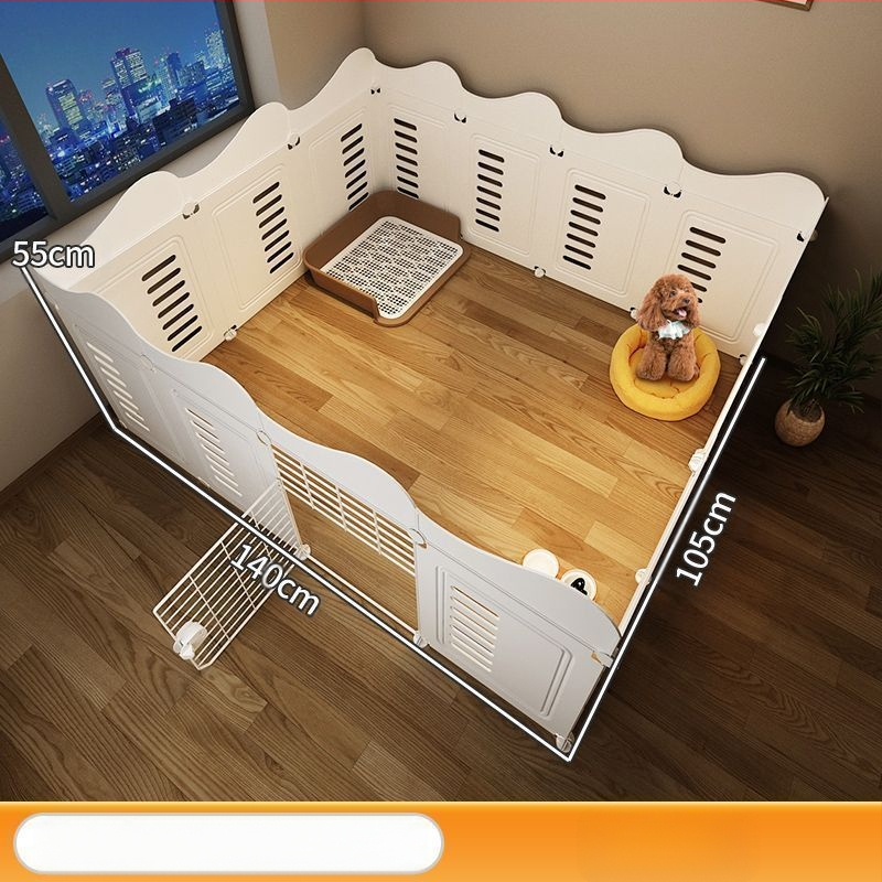 Ograda za kućne ljubimce, jedna soba, jedan pas čuvar, unutarnji kavez za pse, srednji i mali pas, plišani plišani pas, Bixiong izolacijska ograda s vratima