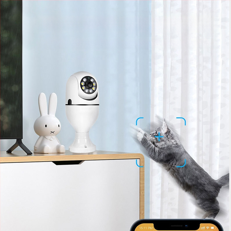 V380 nuotolinio stebėjimo kamera 2 milijonai tuya panoraminė išmanioji HD lemputės tipo Okam stebėjimo kamera