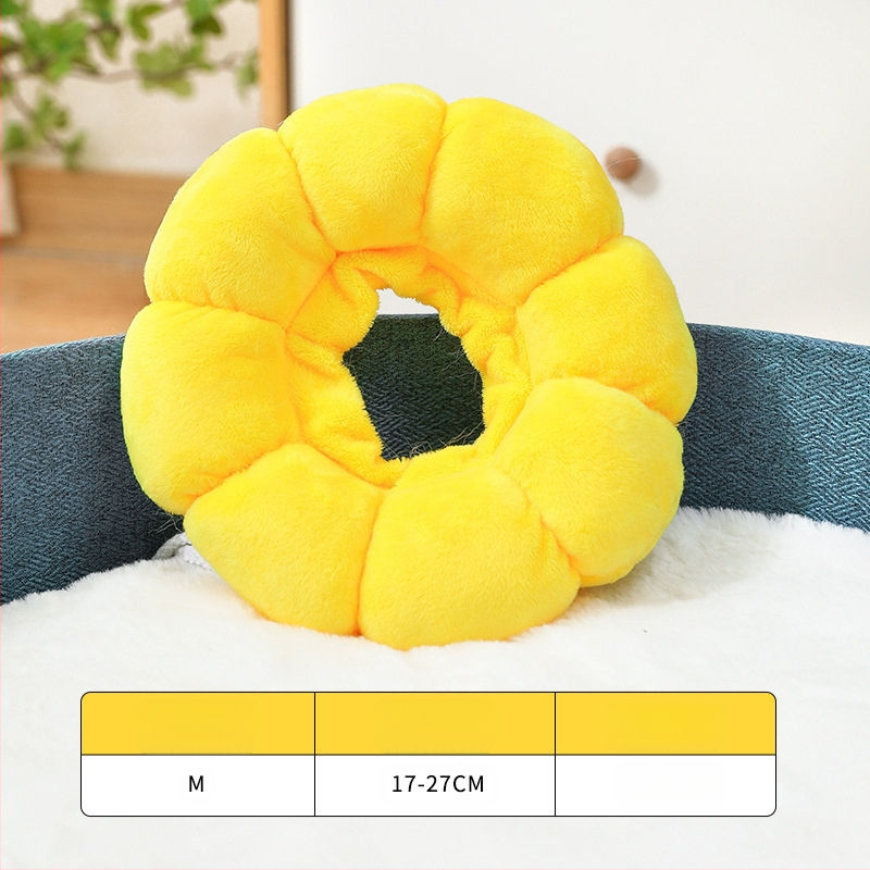 Ogrlica Sunflower Elizabeth Ogrlica za kućne ljubimce Mačka Elizabeth Ogrlica za pse Sterilizirana pokrivala za glavu protiv lizanja