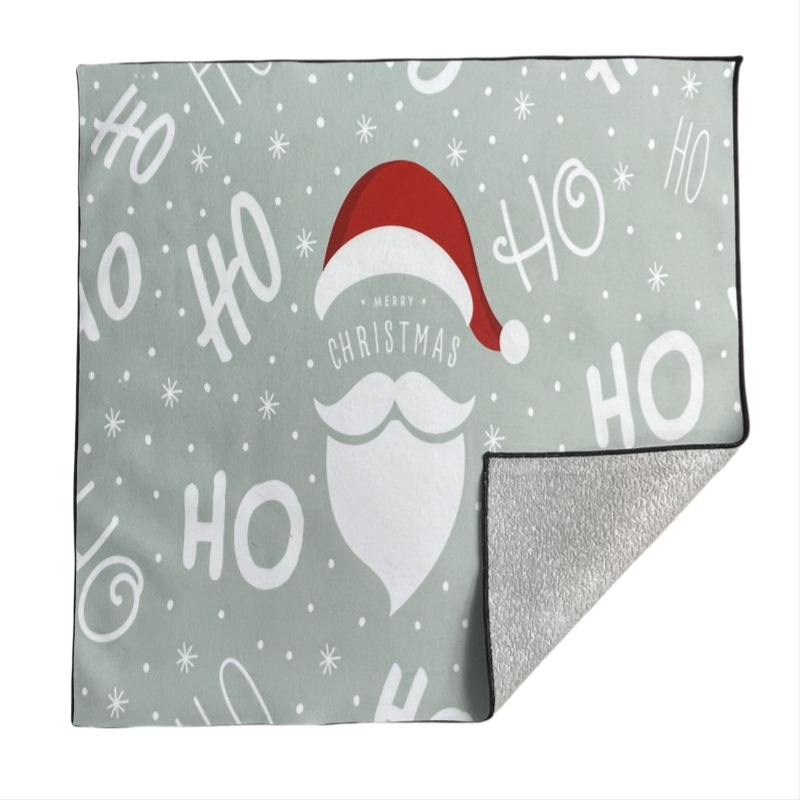 Kalėdinė tema su šimtu lopų ir spalvotu lipniu audiniu su karštu išpardavimu, nemokamas spausdinimas, sandėlyje gausu.