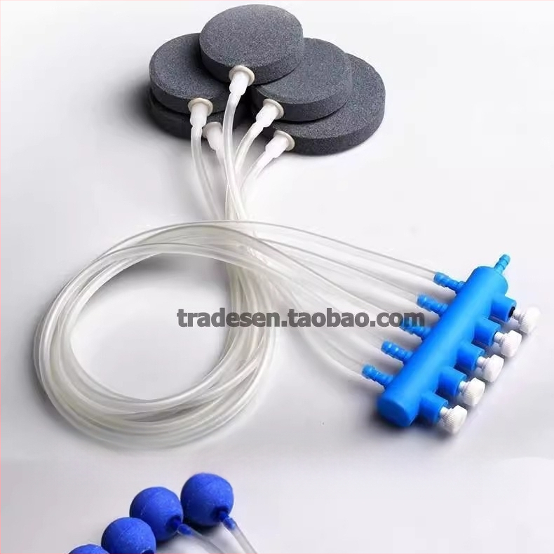 Akvaariumi hapnikutoru plastist jaotur hapnikupump hapniku mahu reguleerimise ventiil akvaariumi hapnikupumba suunaja