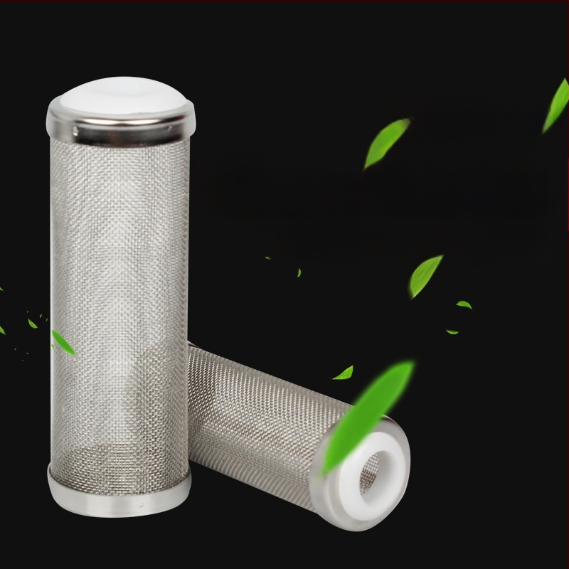 Filter od nehrđajućeg čelika za akvarij, usisni otvor, zaštitni rukav, akvarij s travom, ulazno sito za akvarij za škampe, rukav za škampe, veliki, mali