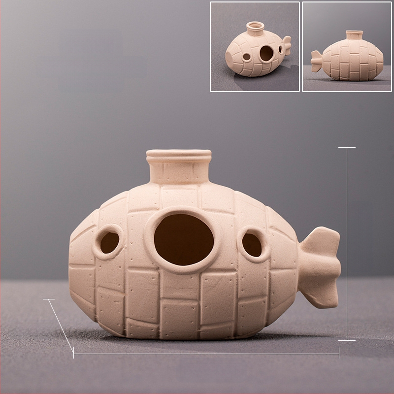 Озеленяване на аквариум, развъден резервоар, декорация на аквариум, груба керамика, риби и скариди, специална форма, подслон, аквариум за хвърляне на хайвер, керамика за развъждане, саксии, орнаменти