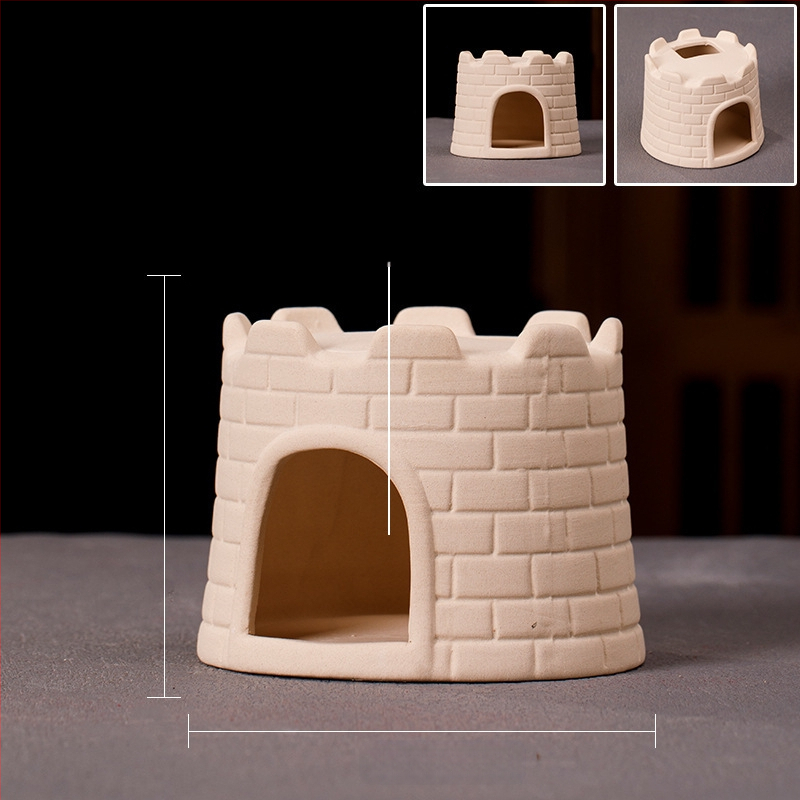 Озеленяване на аквариум, развъден резервоар, декорация на аквариум, груба керамика, риби и скариди, специална форма, подслон, аквариум за хвърляне на хайвер, керамика за развъждане, саксии, орнаменти