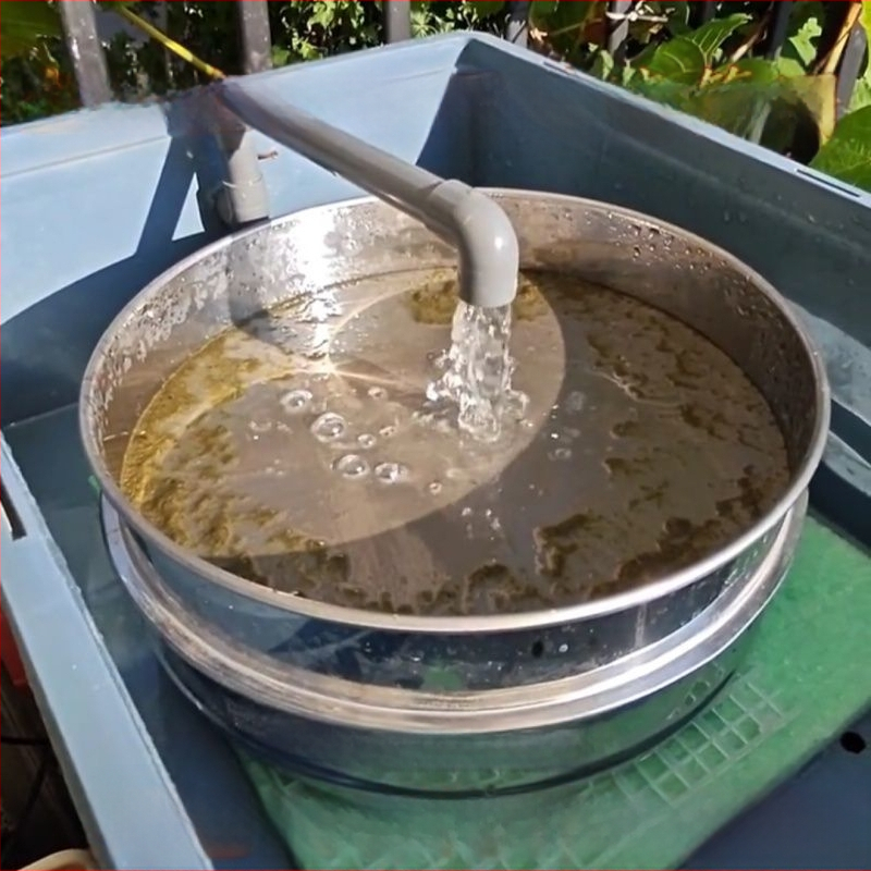 Žuvų bako žuvų tvenkinio filtro ekranas, itin smulkaus tinklelio nerūdijančio plieno sietas, apyvartos dėžė, žuvų mėšlo filtro tinklelis