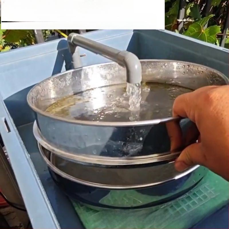 Žuvų bako žuvų tvenkinio filtro ekranas, itin smulkaus tinklelio nerūdijančio plieno sietas, apyvartos dėžė, žuvų mėšlo filtro tinklelis