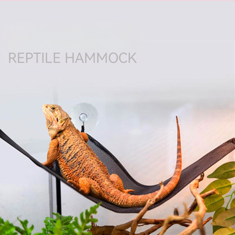 Najprodavanija viseća mreža za kućne ljubimce za puzanje u Europi i Sjedinjenim Državama, spremnik za hranjenje, posebna trokutasta mreža za puzanje, viseća mreža za kućne ljubimce za guštere i rogate žabe
