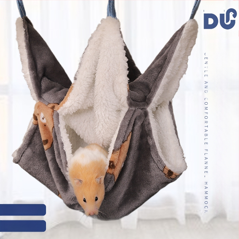 Mažas augintinių hamakas, dvisluoksnis, voverė, voverė, vasara, šiltas hamakas, papūga, drakonas, katė, lizdas, didmeninė prekyba, medaus maišelis, kirstukas, hamakas