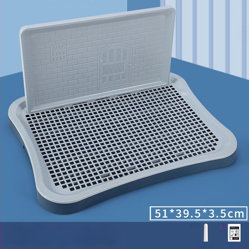 Piiriülesed plahvatused, suurte, väikeste ja keskmise suurusega koerte lameda seinaga teddy-ruuduline koeratualett otse tehasest tarnimiseks