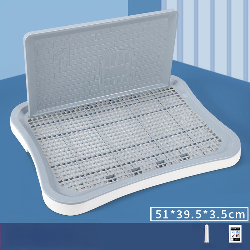 Piiriülesed plahvatused, suurte, väikeste ja keskmise suurusega koerte lameda seinaga teddy-ruuduline koeratualett otse tehasest tarnimiseks