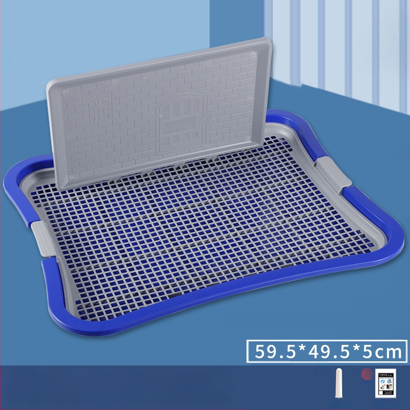 Piiriülesed plahvatused, suurte, väikeste ja keskmise suurusega koerte lameda seinaga teddy-ruuduline koeratualett otse tehasest tarnimiseks