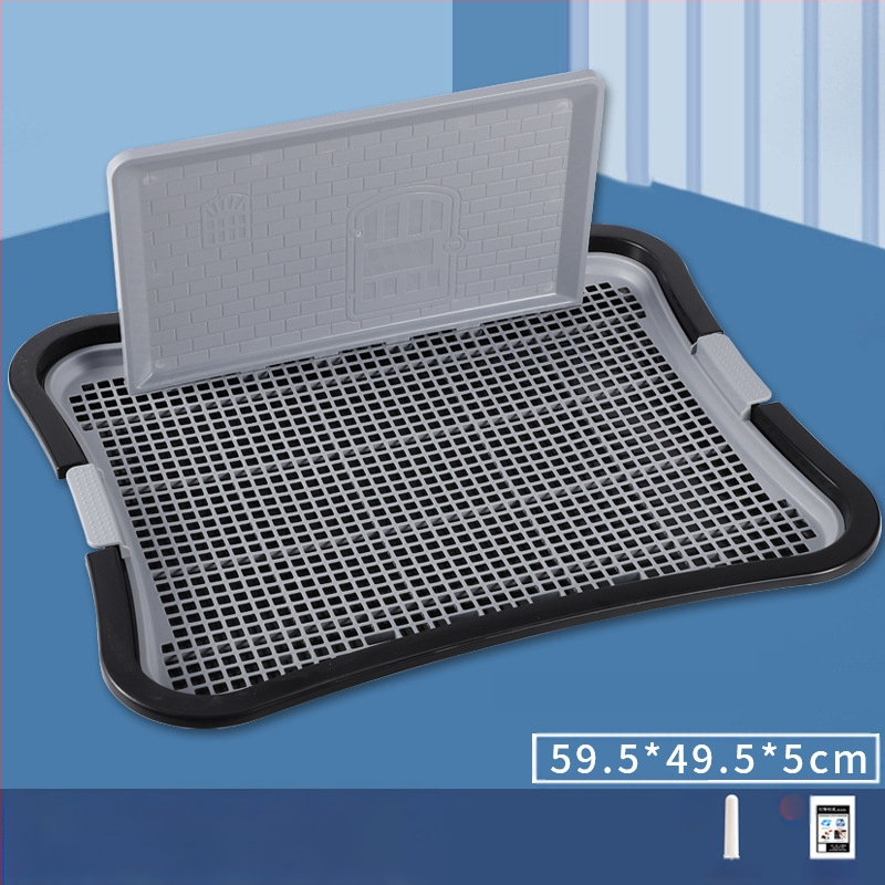 Piiriülesed plahvatused, suurte, väikeste ja keskmise suurusega koerte lameda seinaga teddy-ruuduline koeratualett otse tehasest tarnimiseks