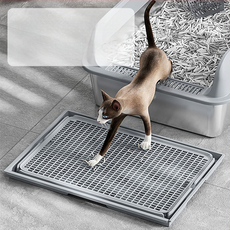 Podložka pod mačky Proti striekajúcej podstielke pre mačky Dvojvrstvová podložka na kontrolu podstielky pre mačky Kontrola toalety pre mačky Špeciálny stôl na podstielku pre mačky