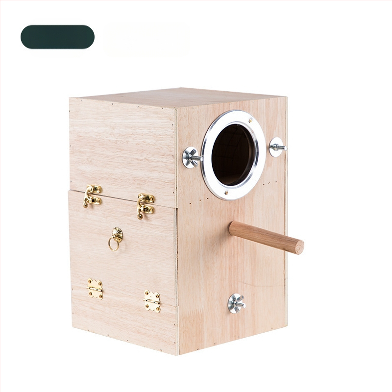 NC вертикално птиче гнездо тигрова кожа Xuanfeng топло гнездо за разплод зимна птица дървено птиче гнездо малко птиче гнездо голямо и средно малко птиче гнездо къщичка за птици