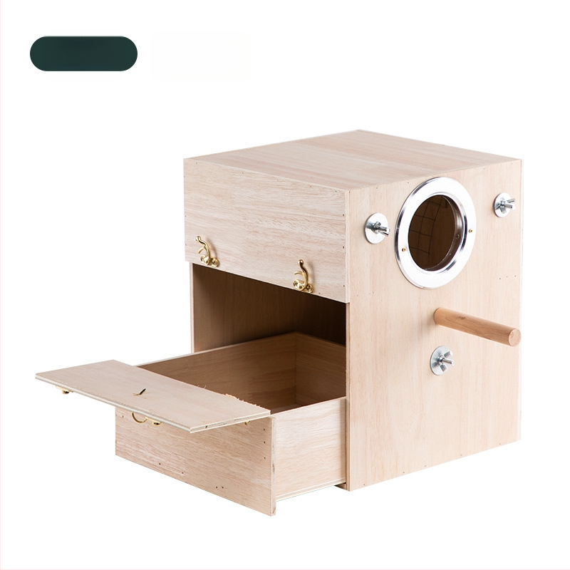 NC вертикално птиче гнездо тигрова кожа Xuanfeng топло гнездо за разплод зимна птица дървено птиче гнездо малко птиче гнездо голямо и средно малко птиче гнездо къщичка за птици