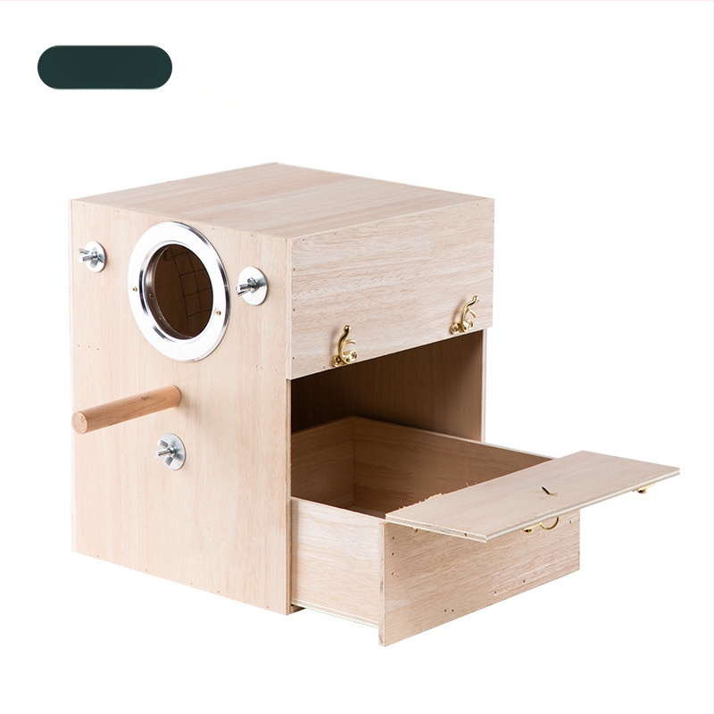 NC вертикално птиче гнездо тигрова кожа Xuanfeng топло гнездо за разплод зимна птица дървено птиче гнездо малко птиче гнездо голямо и средно малко птиче гнездо къщичка за птици