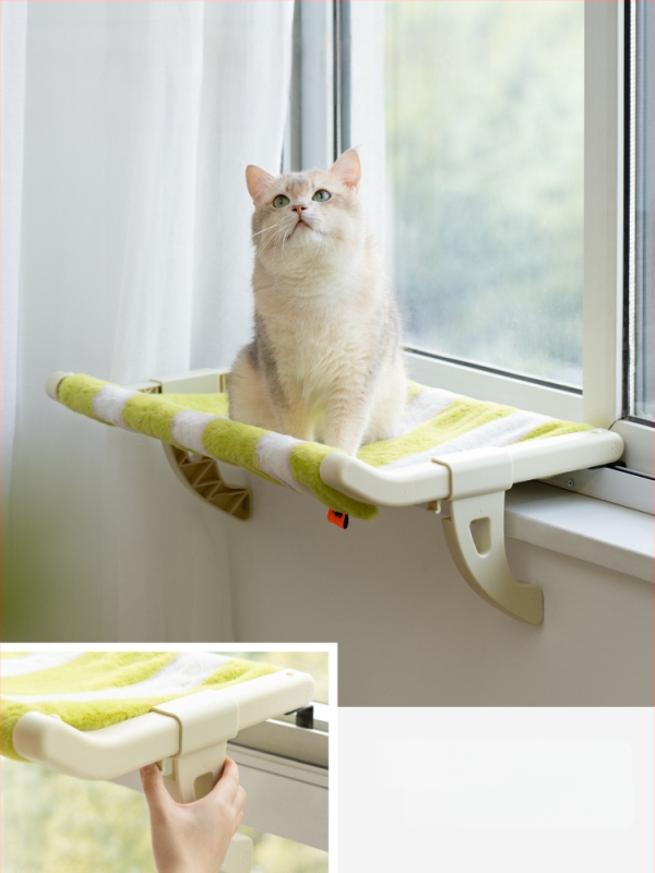 MEWOOFUN lovos katės lizdas langas katės lova mažas balkonas langas hamakas pakabinamas katės lizdas palangė katės stovas