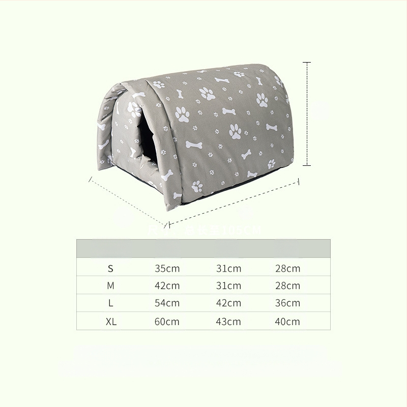 Плат за котки, анти-кучешко гнездо, оксфордски плат за домашни любимци, оксфордско гнездо за открито, скитащо зимно гнездо за домашни любимци, устойчиво на дъжд и слънце