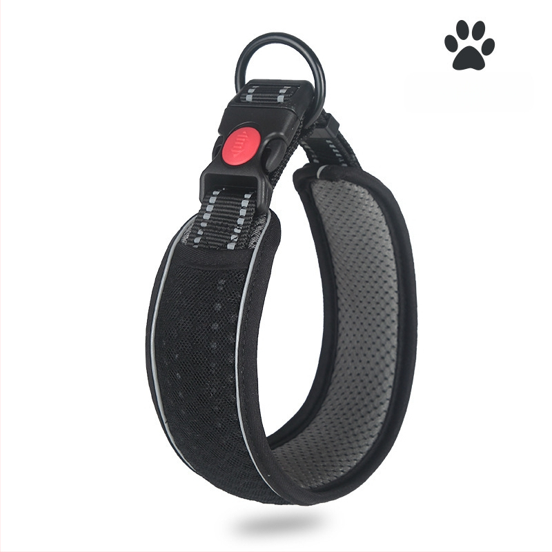 Ogrlica za vuču za kućne ljubimce od saćaste mreže, prozračna, za šetanje pasa, podesiva, 3M reflektirajuća, uže za ogrlicu, proizvođač izvora