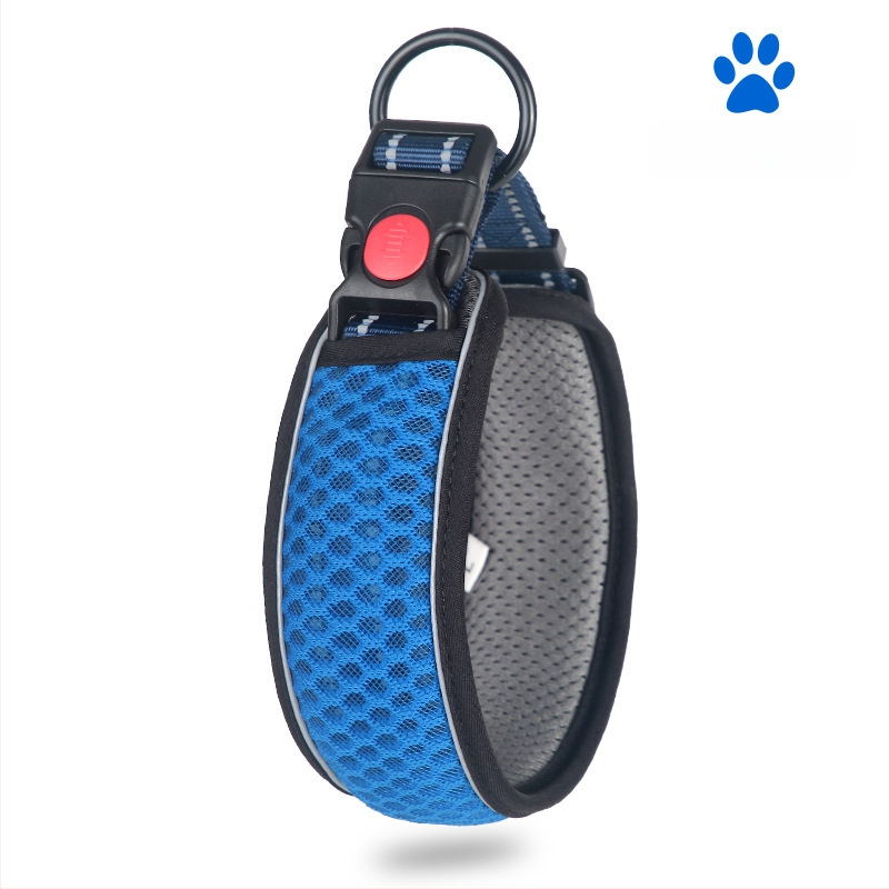 Ogrlica za vuču za kućne ljubimce od saćaste mreže, prozračna, za šetanje pasa, podesiva, 3M reflektirajuća, uže za ogrlicu, proizvođač izvora