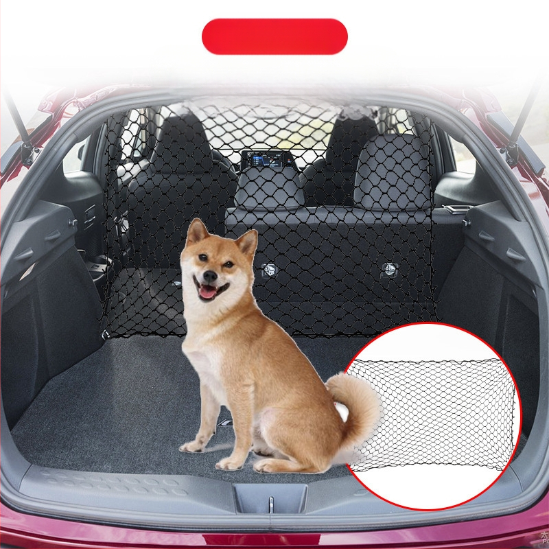 Piiriülene müügil olev auto lemmikloomade isolatsioonivõrk, auto tagaistmel lemmikloomade blokeeriv võrk, pakiruumi hoiustamise koera turvavõrk