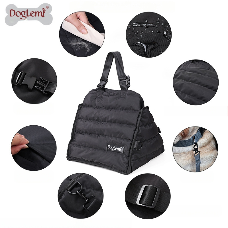 Amazon Pet Car Bag Automobilska torba za prednje i stražnje sjedalo za pse, višenamjenska torba za kućne ljubimce protiv prskanja za jesen i zimu