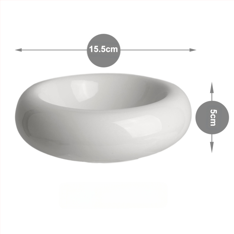 Keraamiline kassikauss, lemmikloomade kauss, kassikauss, sõõrikusöötja, hambaalune kassikauss, kassitoidukauss, löögikindel veekauss, suupistekauss