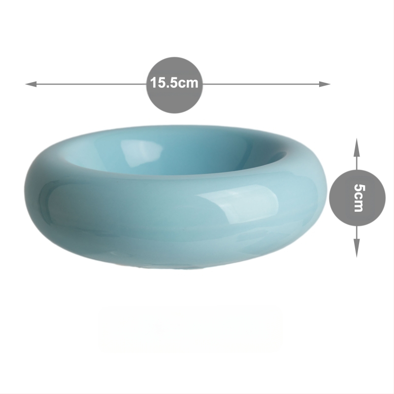 Keraamiline kassikauss, lemmikloomade kauss, kassikauss, sõõrikusöötja, hambaalune kassikauss, kassitoidukauss, löögikindel veekauss, suupistekauss