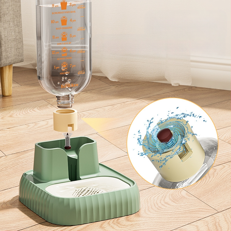 Всесезонен вътрешен сифон за домашни любимци, филтрация за циркулация на котки без мокра уста, голям капацитет, машина за вода за плюшено куче, прибори за хранене