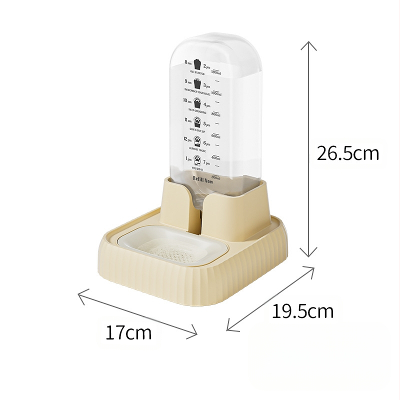 Всесезонен вътрешен сифон за домашни любимци, филтрация за циркулация на котки без мокра уста, голям капацитет, машина за вода за плюшено куче, прибори за хранене