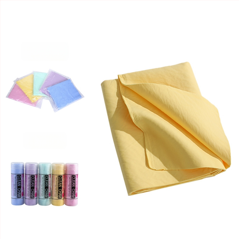 Autopuhastusrätik autopesuks PVC hirvenahast kiiresti kuivav imav jälgi jätmata majapidamises suur autopuhastuslapp hirvenahast rätik