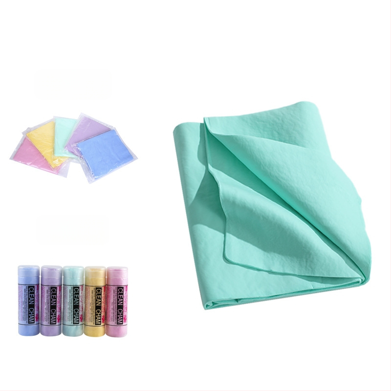 Autopuhastusrätik autopesuks PVC hirvenahast kiiresti kuivav imav jälgi jätmata majapidamises suur autopuhastuslapp hirvenahast rätik