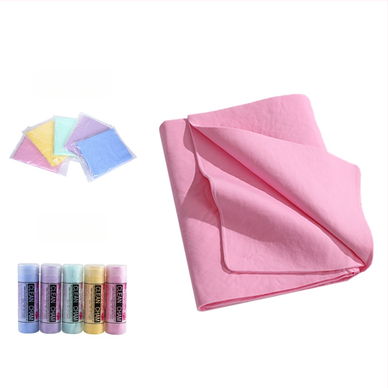 Autopuhastusrätik autopesuks PVC hirvenahast kiiresti kuivav imav jälgi jätmata majapidamises suur autopuhastuslapp hirvenahast rätik