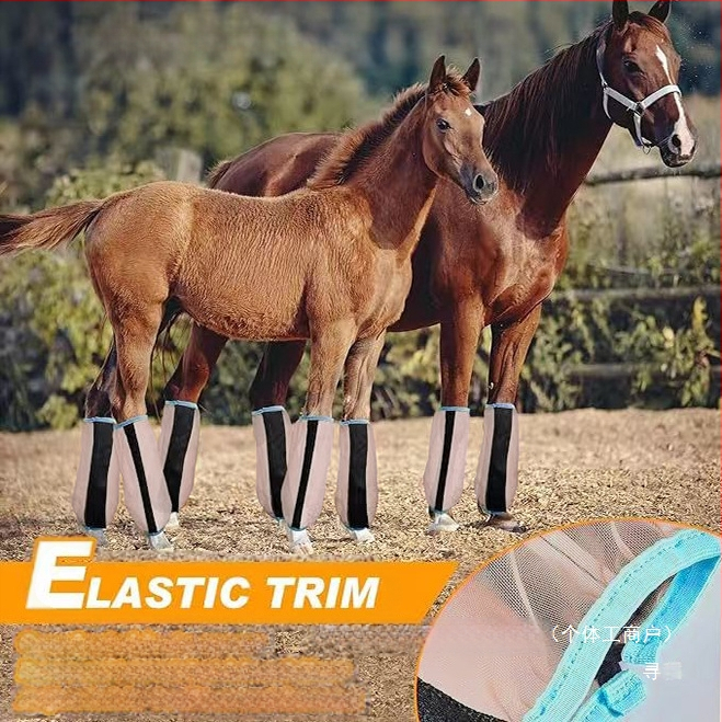 Nailoninės arklio kojos Arklio kojos Jojimo reikmenys Vasaros arklio kojos Apsauga nuo uodų Arklio kanopos Arklio kojos