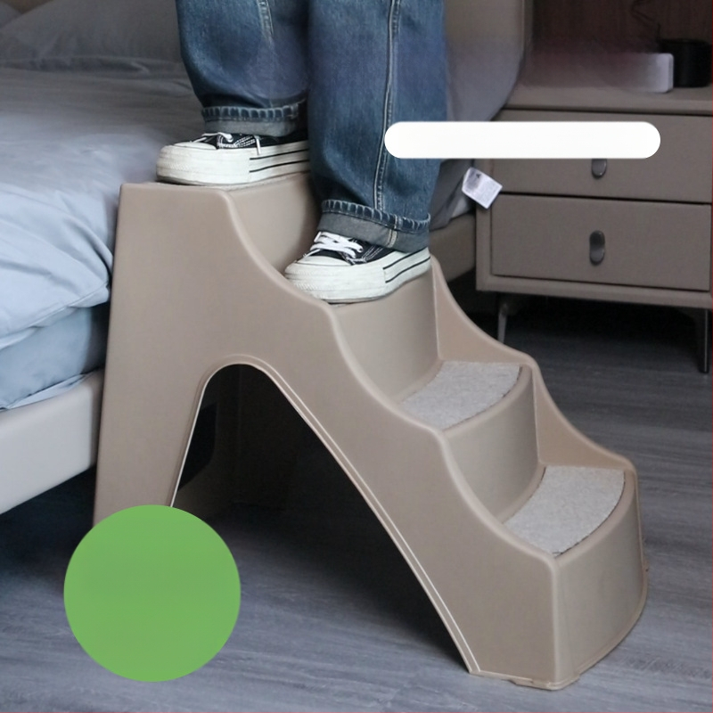 Prekogranične stepenice za kućne ljubimce, ljestve za penjanje za pse, plastične stepenice za krevet, neklizajuće ljestve za pse, mačke, pse, automobile, sklopive ljestve za penjanje