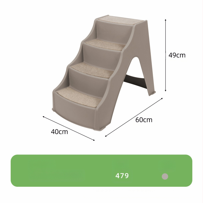Prekogranične stepenice za kućne ljubimce, ljestve za penjanje za pse, plastične stepenice za krevet, neklizajuće ljestve za pse, mačke, pse, automobile, sklopive ljestve za penjanje