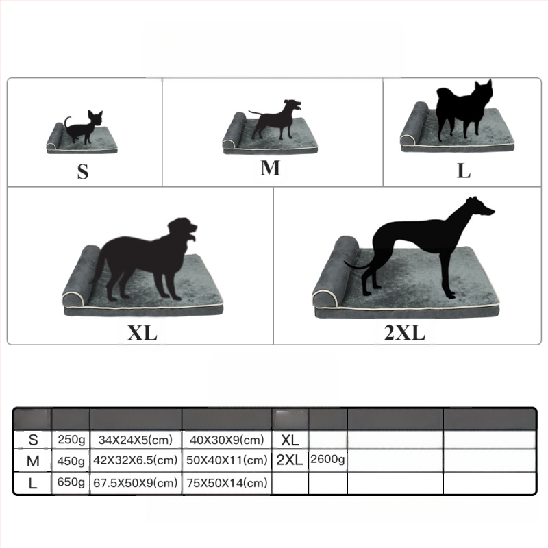 Новата гъбена постелка за котки на Amazon, постелка за кучета, къщичка за котки, къщичка за кучета за големи, средни и малки кучета с единичен подлакътник, диван за домашни любимци, гнездо