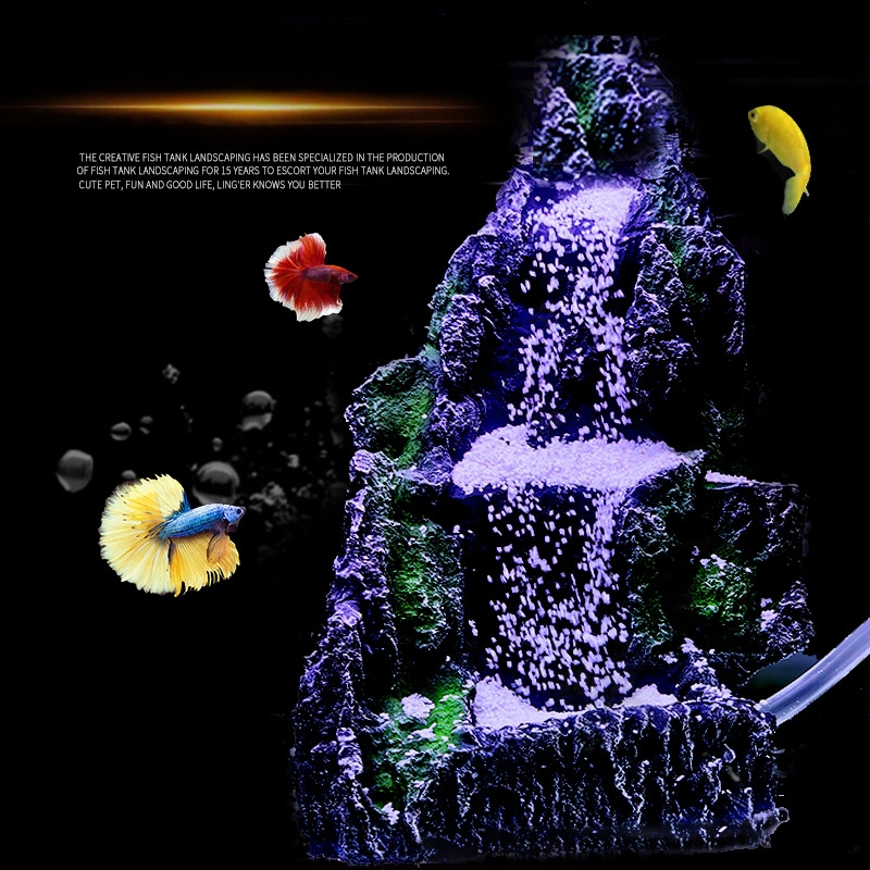 Vesiliiv juga kiviktaimla imitatsioon rohelise draakoni kivi kiviktaimla kiviühendus veepump vesiliiv ringlus elutuba akvaarium haljastus